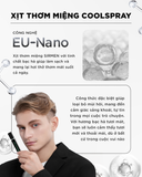  Combo BARCELONA EUROPE gồm Xịt thơm miệng Mint Cool Spray bạc hà & 01 chai Nước hoa nam SIRMEN 10ml Eau de Parfum Europe 