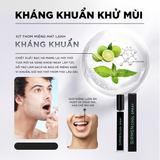  Xịt thơm miệng SIRMEN Europe Mint Cool Spray vị bạc hà thơm mát tự nhiên, công nghệ tiên tiến kéo dài 180 phút chai 10ml 