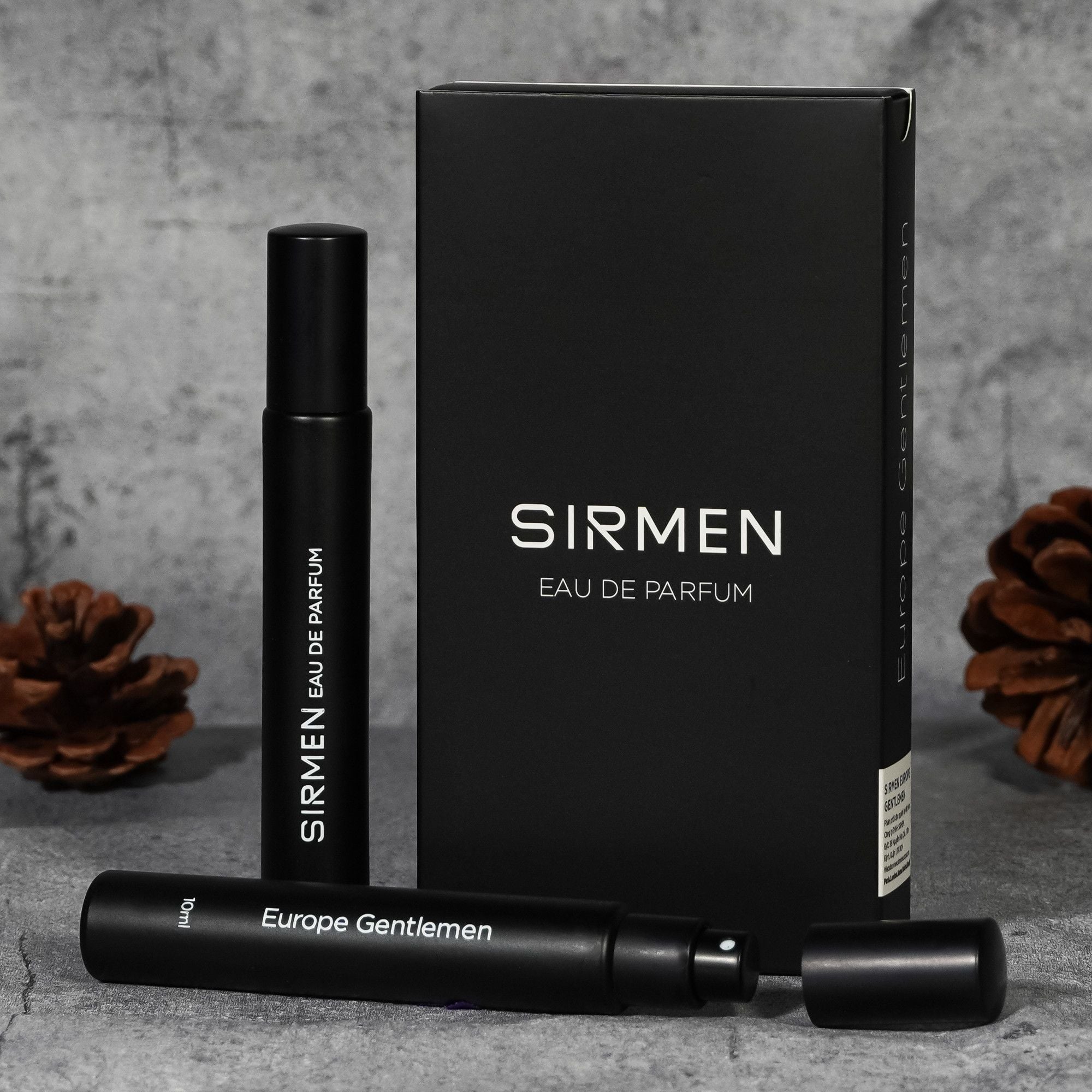  [Hộp 2 chai - 10ml] Nước hoa nam SIRMEN Signature Eau de Parfum Europe Gentlemen cao cấp thơm tự nhiên sang trọng 