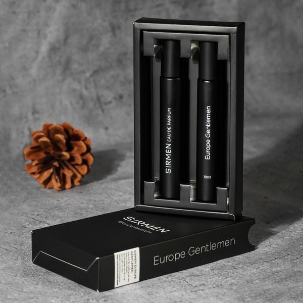  [Hộp 2 chai - 10ml] Nước hoa nam SIRMEN Signature Eau de Parfum Europe Gentlemen cao cấp thơm tự nhiên sang trọng 