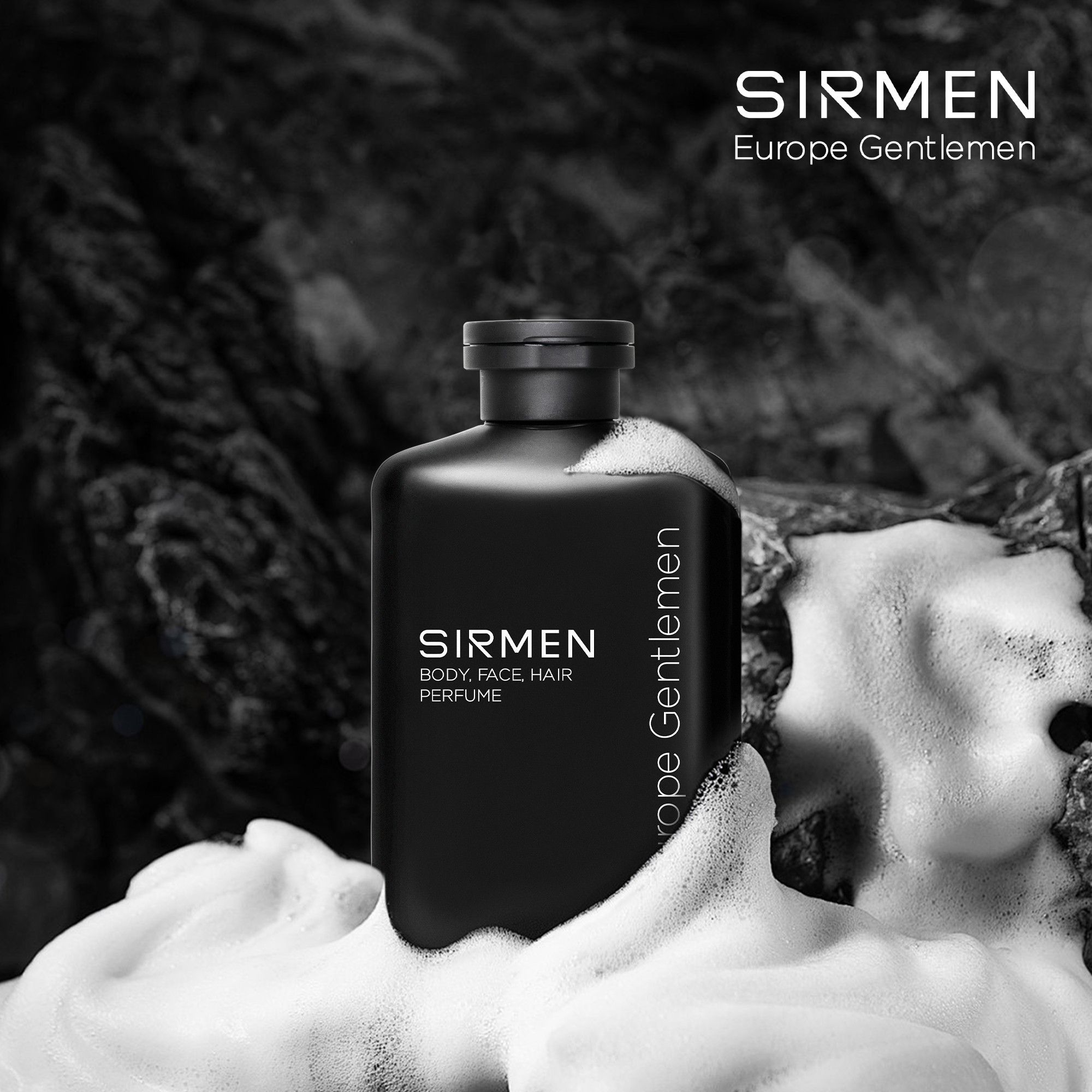 Sữa tắm gội nam 4 in 1 hương nước hoa châu Âu SIRMEN Europe Gentlemen – Sirmen - Mỹ Phẩm Cao Cấp Châu Âu