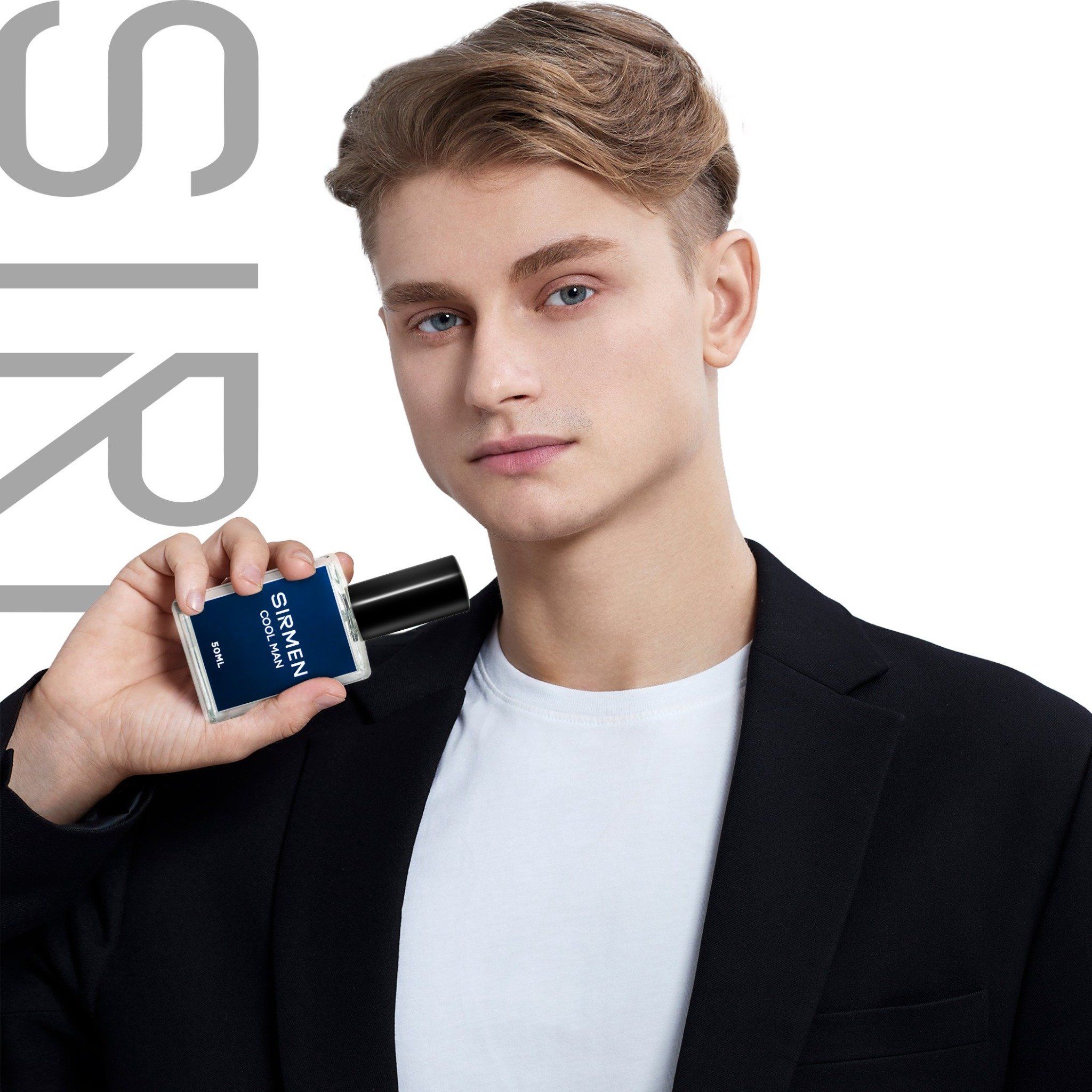  [Chai - 50ml] Nước hoa nam SIRMEN COOL MAN Eau de Parfum cao cấp chai thơm thanh mát, trẻ trung, năng động 