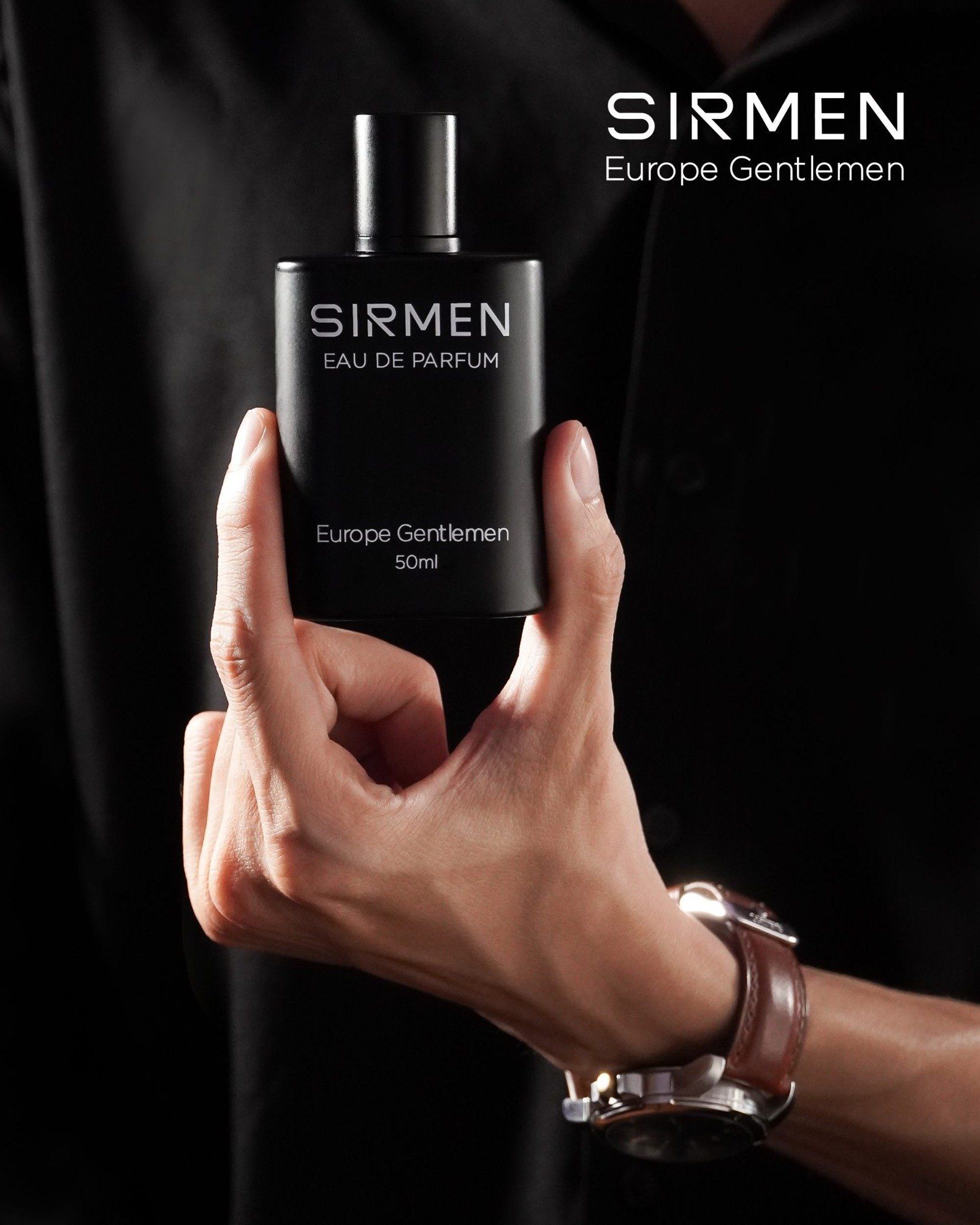  [Chai - 50ml] Nước hoa nam SIRMEN Signature Eau de Parfum Europe Gentlemen cao cấp chai 50ml thơm tự nhiên sang trọng 