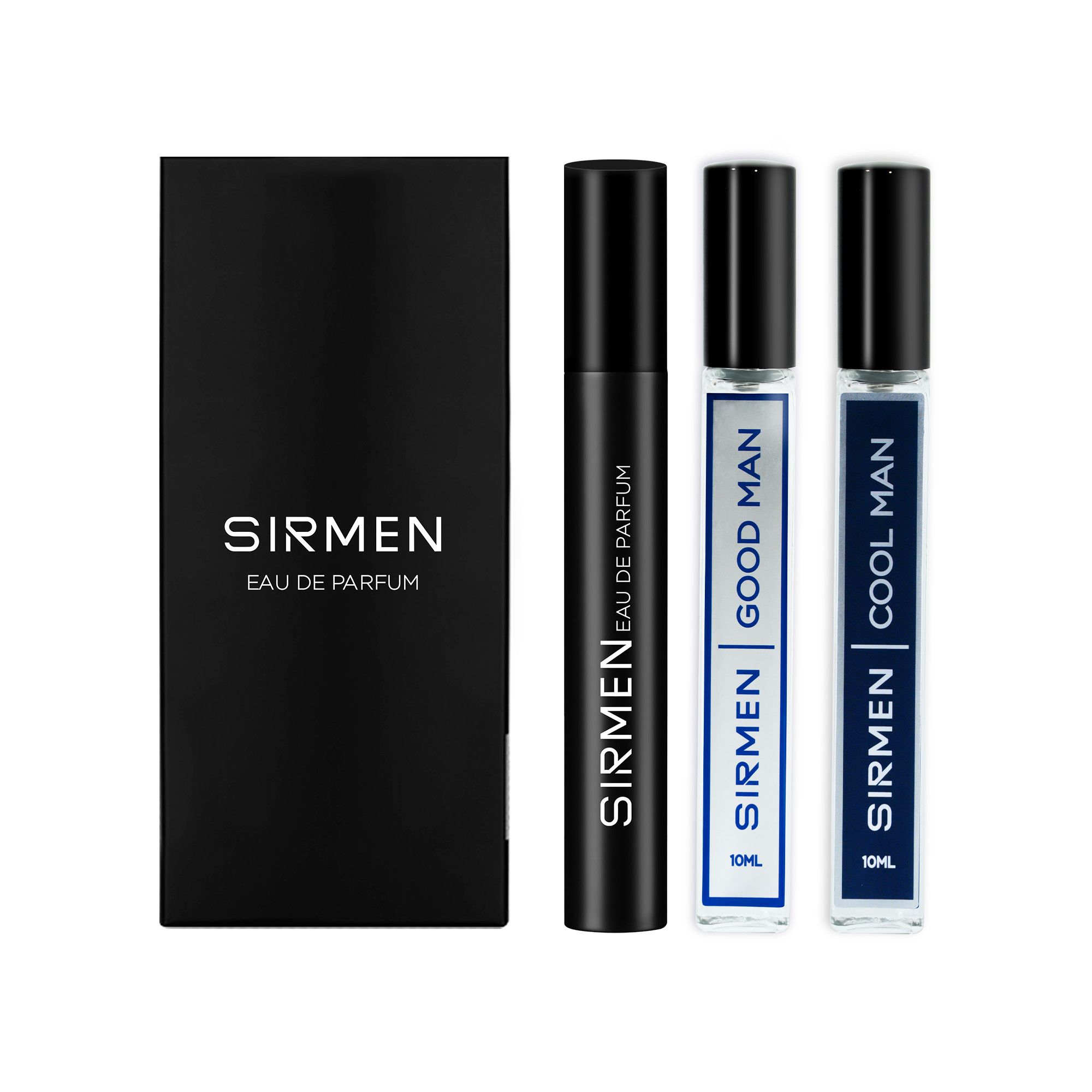  [Combo 3 chai 10ml - 3 mùi] Nước hoa nam SIRMEN Eau de Parfum Europe Gentlemen thơm lịch lãm, trẻ trung, cuốn hút 
