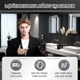  Sữa tắm gội nam 4 in 1 hương nước hoa châu Âu SIRMEN Europe Gentlemen cao cấp 350g công nghệ tiên tiến đậm đặc gấp 2 lần 