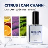  [Chai - 50ml] Nước hoa nam SIRMEN GOOD MAN Eau de Parfum cao cấp chai thơm lịch lãm cuốn hút 