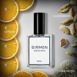  [Chai - 50ml] Nước hoa nam SIRMEN GOOD MAN Eau de Parfum cao cấp chai thơm lịch lãm cuốn hút 