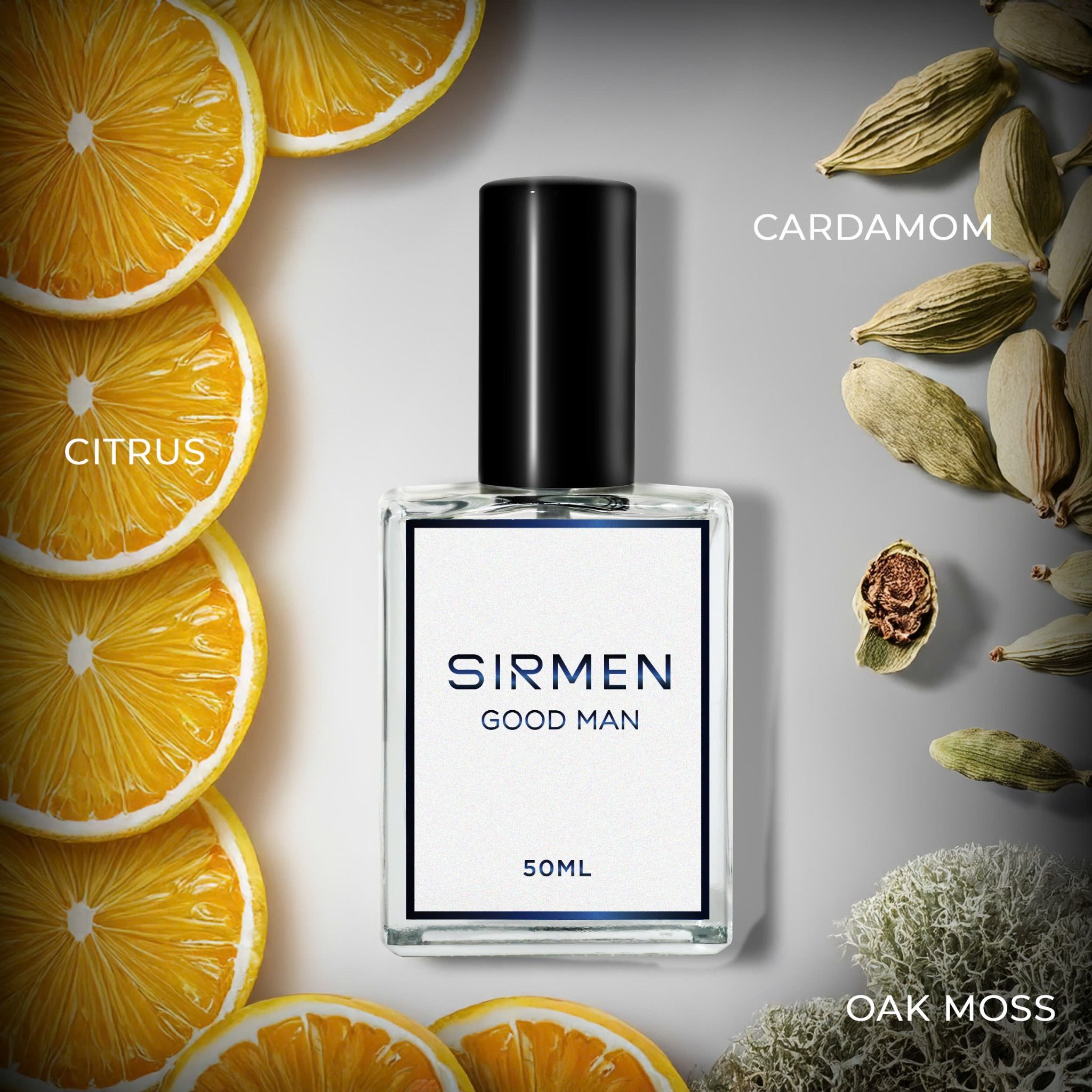  [Chai - 50ml] Nước hoa nam SIRMEN GOOD MAN Eau de Parfum cao cấp chai thơm lịch lãm cuốn hút 