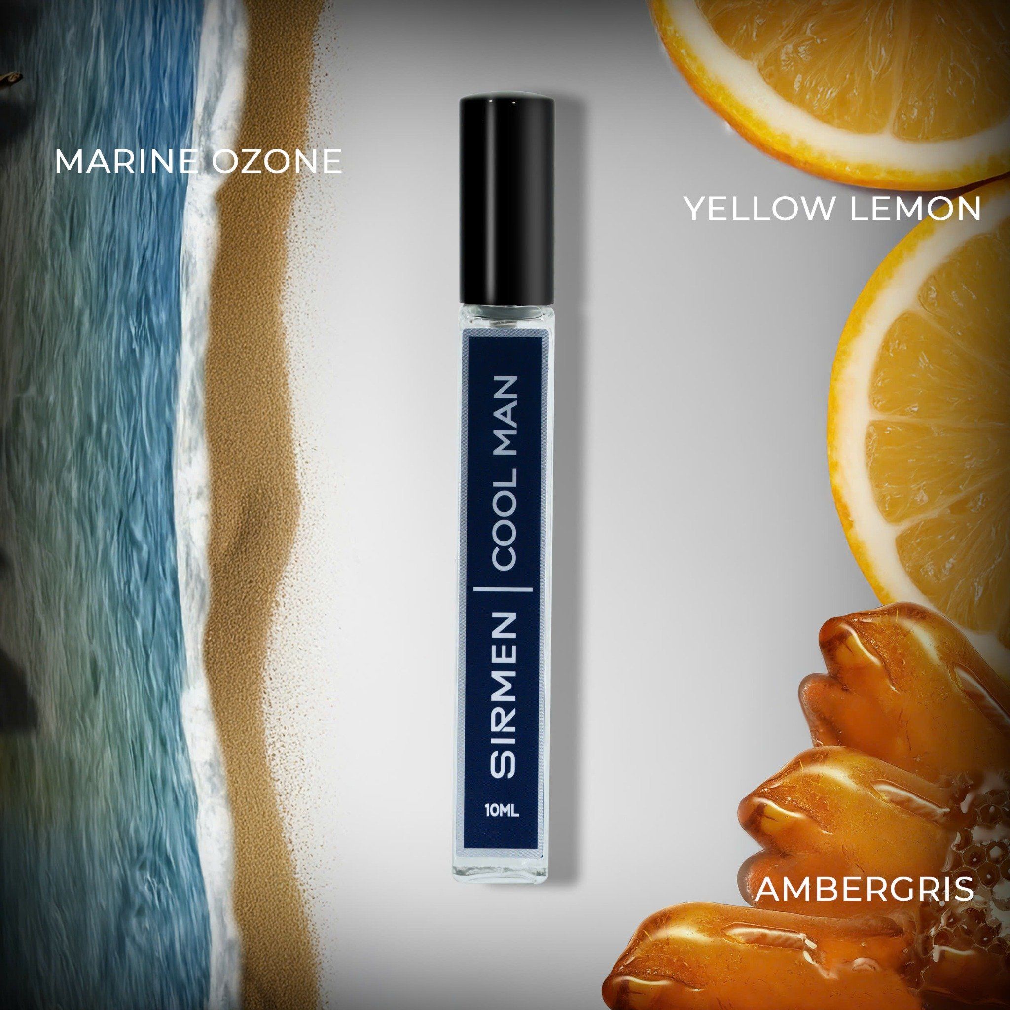  [Combo 3 chai 10ml - 3 mùi] Nước hoa nam SIRMEN Eau de Parfum Europe Gentlemen thơm lịch lãm, trẻ trung, cuốn hút 