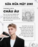  Bộ quà tặng cho nam AMSTERDAM EUROPE gồm Dung dịch vệ sinh nam & Sữa rửa mặt hương nước hoa SIRMEN Europe Gentlemen cao cấp 