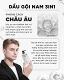  Bộ quà tặng cho nam PARIS EIFFEL Sữa tắm gội nam - Nước hoa nam - Dầu gội - Dung dịch vệ sinh - Sữa rửa mặt - Son dưỡng SIRMEN nguyên liệu tự nhiên Europe Gentlemen 