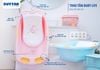 Thau Tắm Baby Life DUY TÂN nhựa PP an toàn sức khỏe, chậu tắm có tấm đỡ chắc chắn, có nút thoát nước