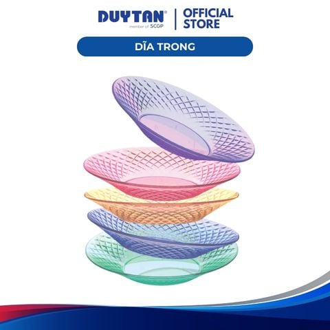 Dĩa Trong Nhựa Duy Tân