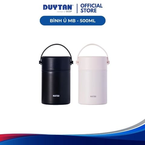 Bình ủ Inox Matsu MB (1669) 500ml, kèm muỗng, DUY TÂN, inox 316 304 nhựa PP, giữ nhiệt vượt trội