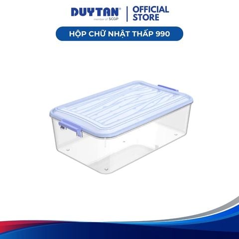 Hộp Chữ Nhật Thấp 990 Nhựa Duy Tân