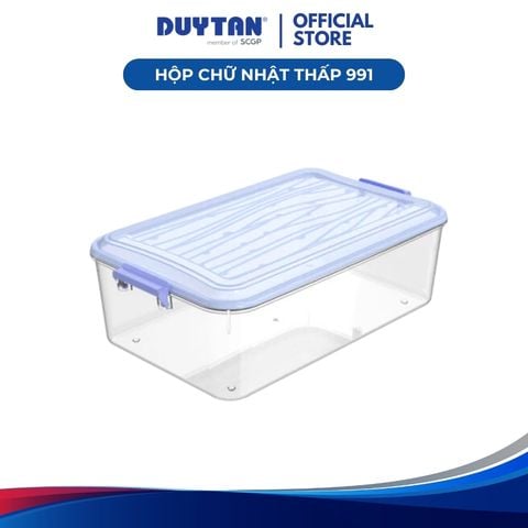 Hộp Chữ Nhật Thấp 991 Nhựa Duy Tân