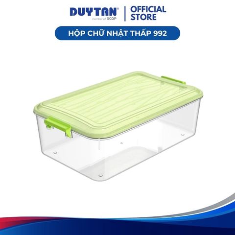 Hộp Chữ Nhật Thấp 992 Nhựa Duy Tân