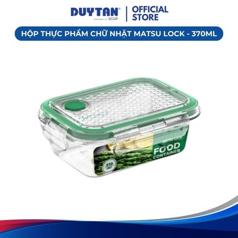 Hộp Thủy Tinh Matsu Lock Duy Tân _ Size 370ml
