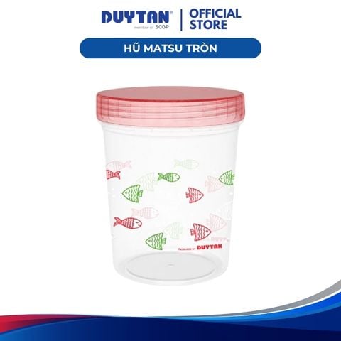 Hũ Matsu Tròn PP 300ml Nhựa Duy Tân