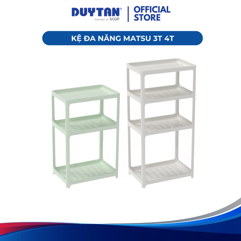Kệ đa năng 3T 4T DUY TÂN, nhựa PP, kệ nhựa để đồ đa năng đựng gia vị nhà bếp, nhà tắm, phòng ngủ