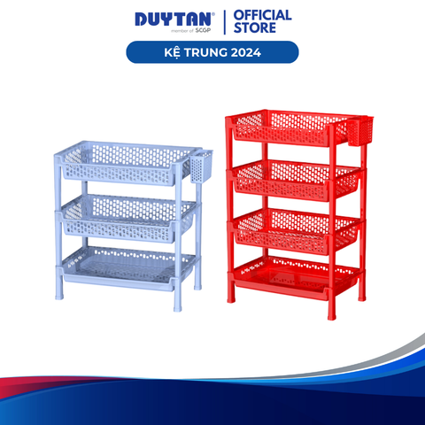 Kệ Trung 2024 DUY TÂN nhựa PP, kệ úp chén bát, đựng đồ đa năng
