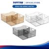 Khay đa năng, DUY TÂN, nhựa PET bền chắc, khay đựng sắp xếp đồ đạc gọn gàng, màu trong suốt cao cấp