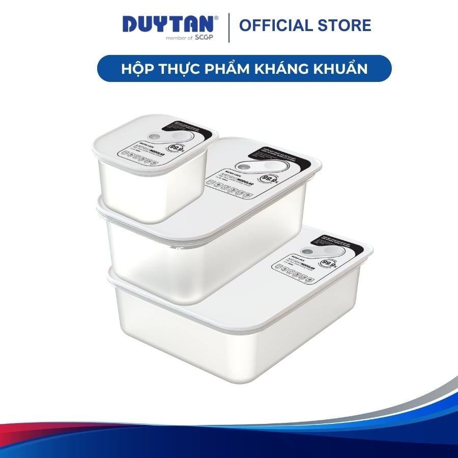 Hộp thực phẩm kháng khuẩn Matsu Lock (500 1100 2400ml), nhựa PP, gioăng silicone cao cấp, không BPA