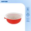 Bộ Thau Rổ 3T6 Nhựa Duy Tân