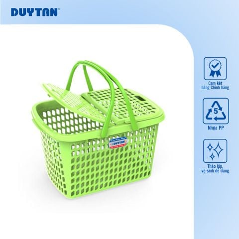 Giỏ Nắp Nhỏ 2016 Nhựa Duy Tân