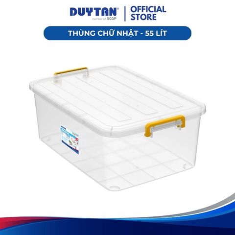 Thùng Chữ Nhật 55 Nhựa Duy Tân