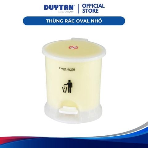 Thùng Rác Oval Nhỏ Nhựa Duy Tân