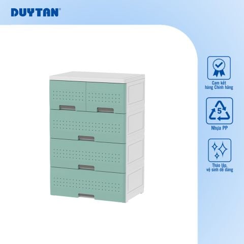 Tủ Tabi Diamond-L 4 Tầng Duy Tân – Tủ Nhựa Đựng Quần Áo Đa Năng