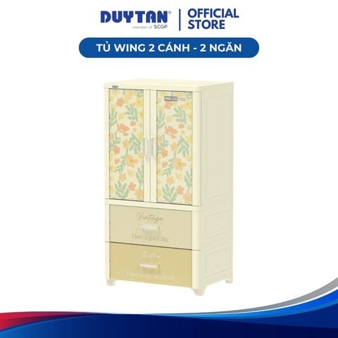 Tủ Wing 2 Cánh 2 Ngăn Duy Tân