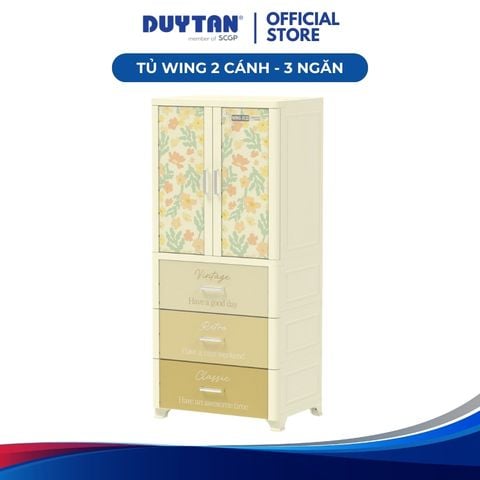 Tủ Wing 2 Cánh 3 Ngăn Duy Tân