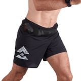  Quần Short Chạy Bộ T8 - Black/White logo - Nam 