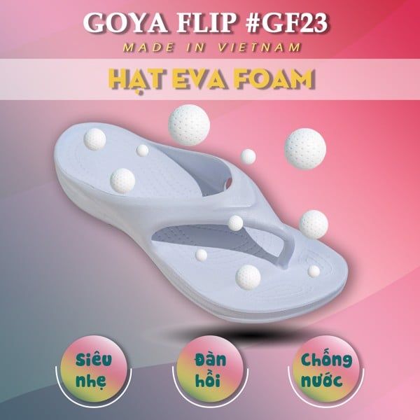  Dép Thể Thao Cao Cấp Goya Sandal GF23 - Màu Trắng 