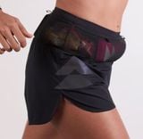  Quần Short Chạy Bộ T8 - Nữ - Đen 