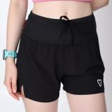  Quần Short Thể Thao Chạy Bộ Nữ Đa Năng MOTIVE  SHORT BELT 