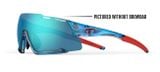  KÍNH CHẠY BỘ TIFOSI AETHON | CRYTAL BLUE Tròng Clarion Blue, AC Red & Clear 