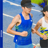  Áo đơn nam QiFlow Racing - One Cut (Azure Pulse) 