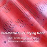  Aonijie Áo chạy bộ ba lỗ Nam FM5188 - Xanh mix 