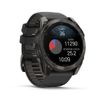  Đồng Hồ Garmin Fēnix - AMOLED Xám Đen 