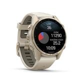  Đồng Hồ Garmin Fēnix 8 – 43 mm-AMOLED Xám Khói 