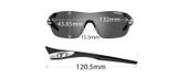  SLICE | CRYSTAL BLACK Tròng Enliven Bike 