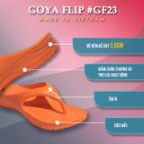  Dép Thể Thao Cao Cấp Goya Flip GF23 - Màu Cam 