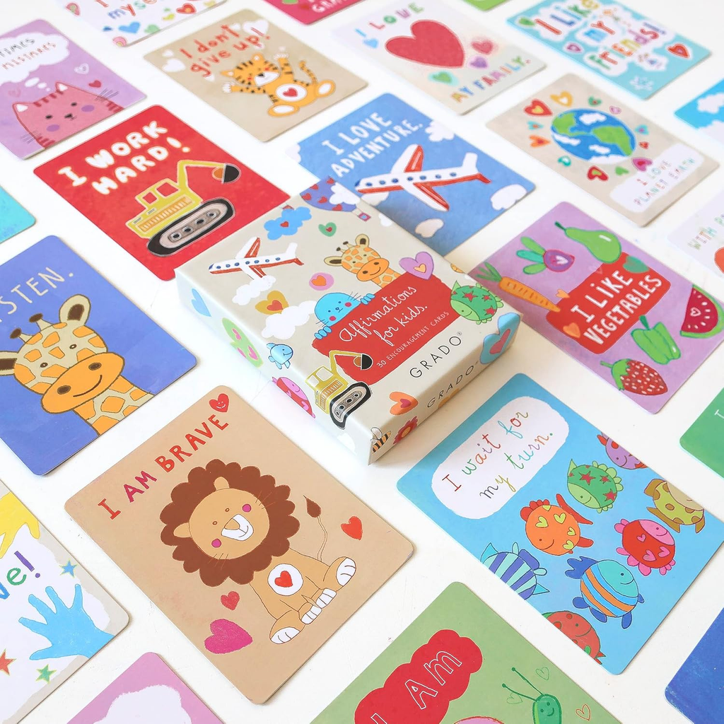 Bộ bài thực hành chánh niệm và phát triển tư duy cho trẻ em AFFIRMATIONS FOR KIDS