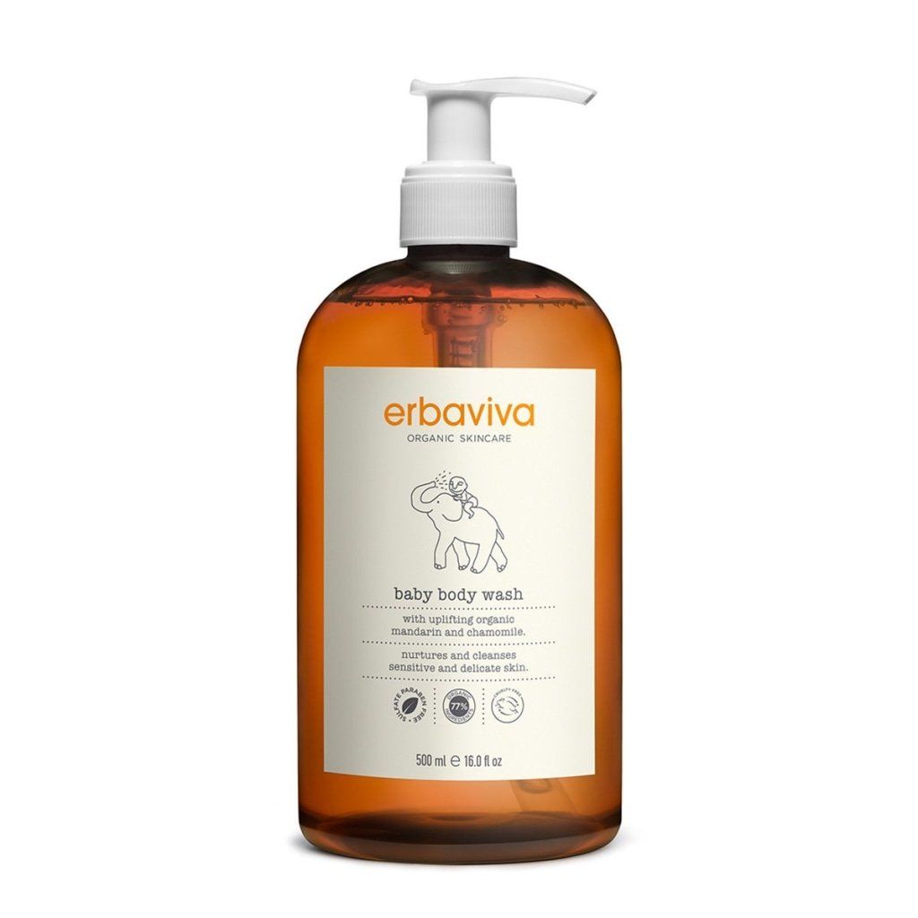 Sữa tắm hữu cơ cho trẻ em Erbaviva BABY BODY WASH