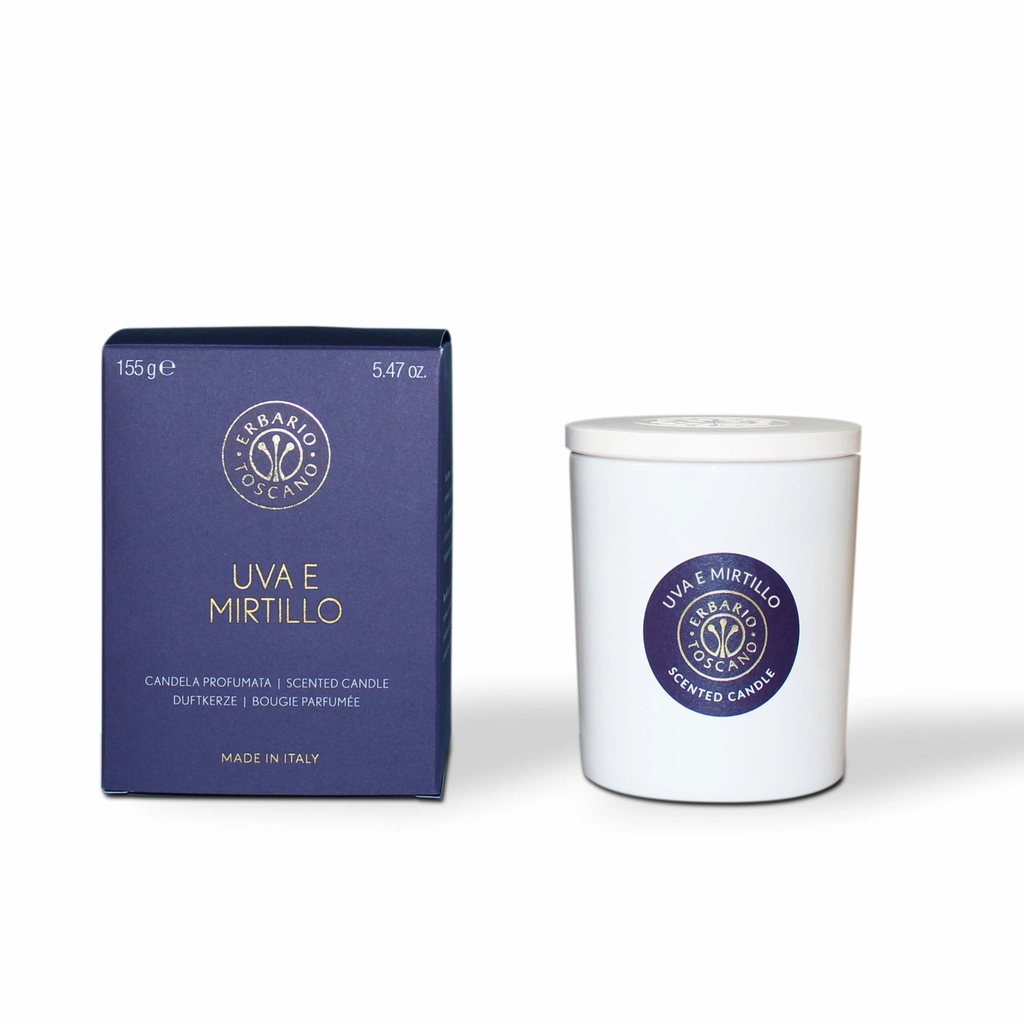 Nến thơm Erbario Toscano Uva e Mirtillo GRAPE AND BILBERRY