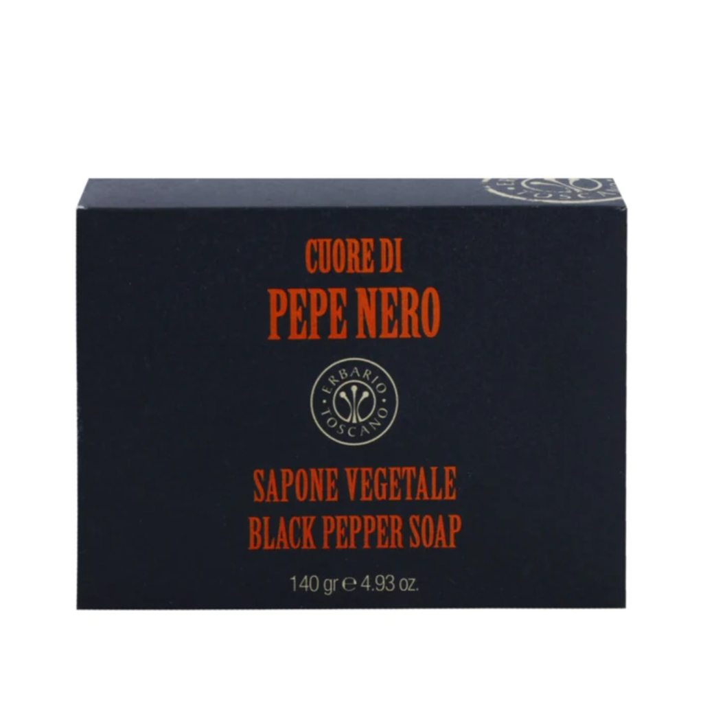 Xà phòng Erbario Toscano Cuore di Pepe Nero BLACK PEPPER SOAP