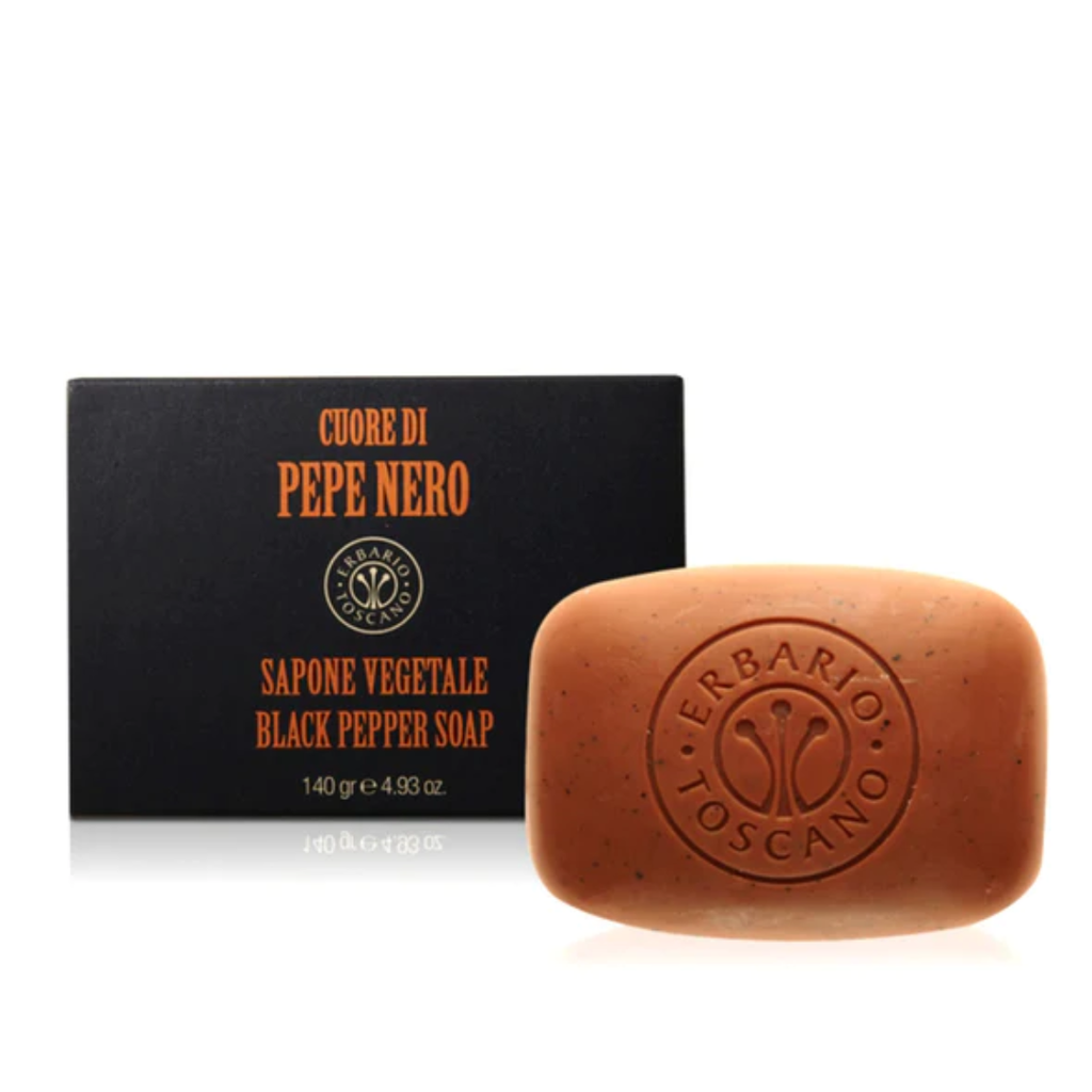 Xà phòng Erbario Toscano Cuore di Pepe Nero BLACK PEPPER SOAP
